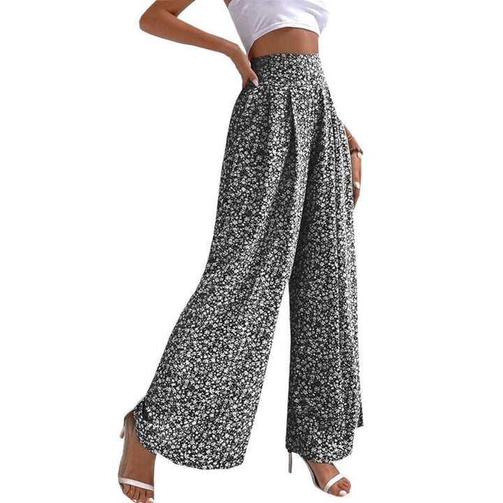 Floral Casual Trousers