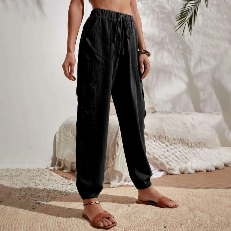 Plain Casual Trousers