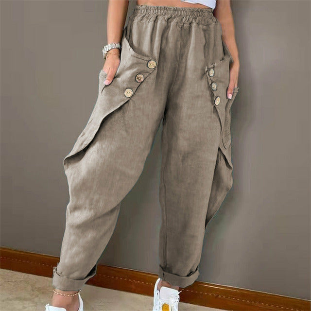 Plain Harem Trousers