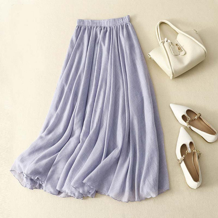 Ruffled Casual Skirt