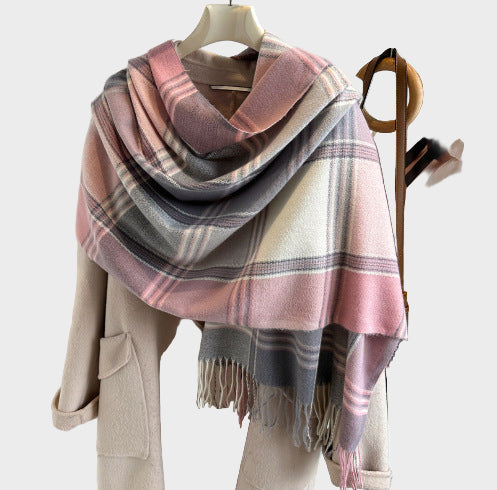 Aveline | Luxury Check Scarf