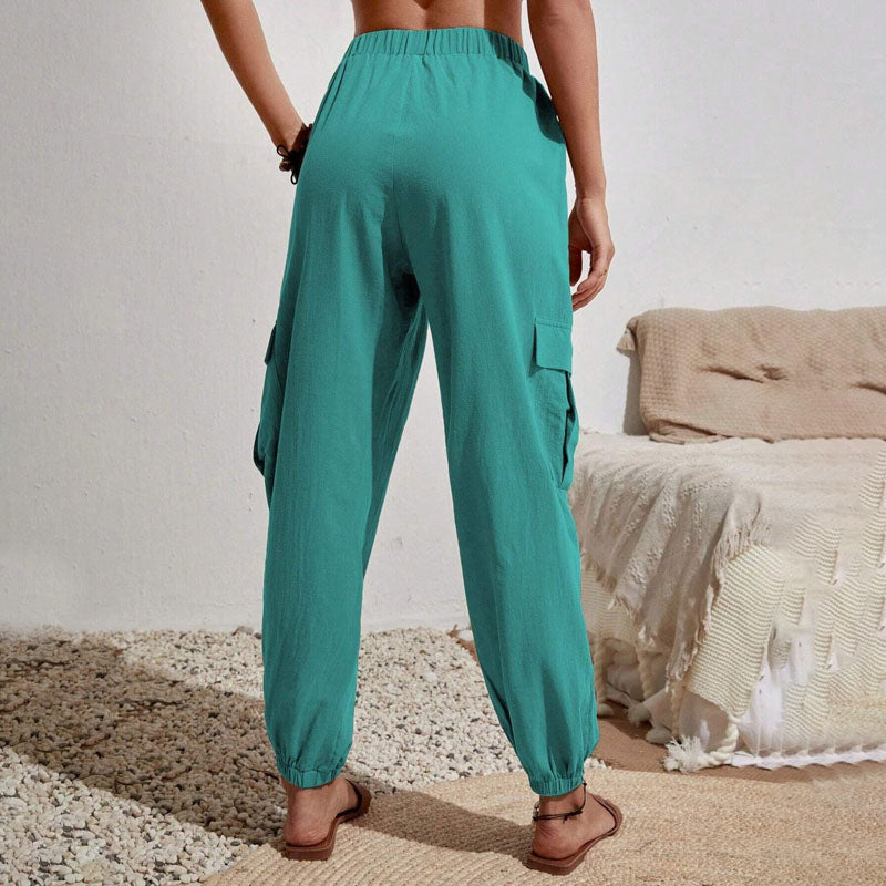 Plain Casual Trousers