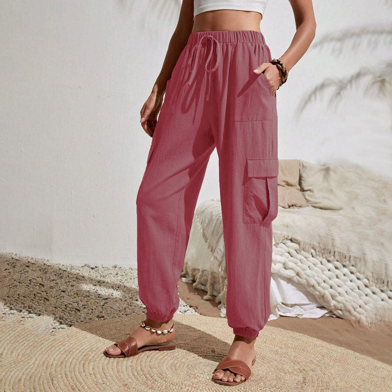 Plain Casual Trousers