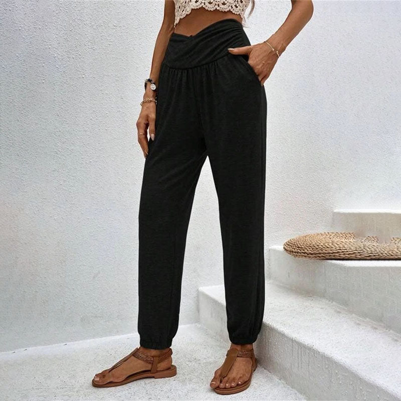 Plain Casual Trousers