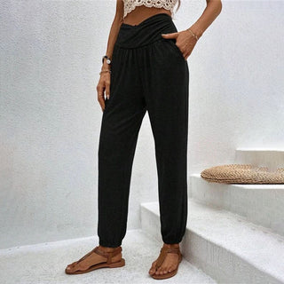 Plain Casual Trousers