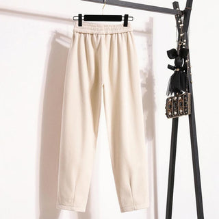 Plain Warm Trousers