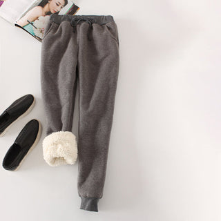 Plain Warm Trousers