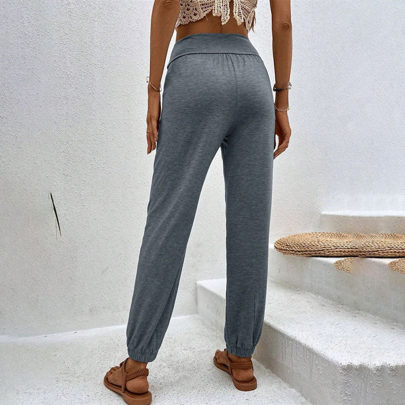 Plain Casual Trousers