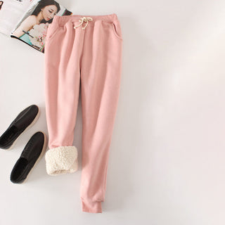 Plain Warm Trousers