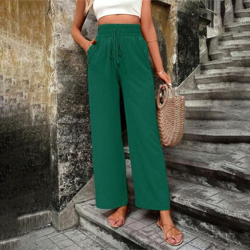 Plain Casual Trousers