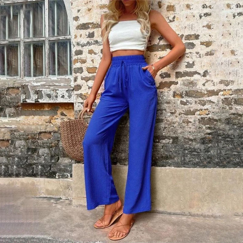 Plain Casual Trousers