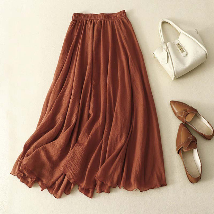 Ruffled Casual Skirt
