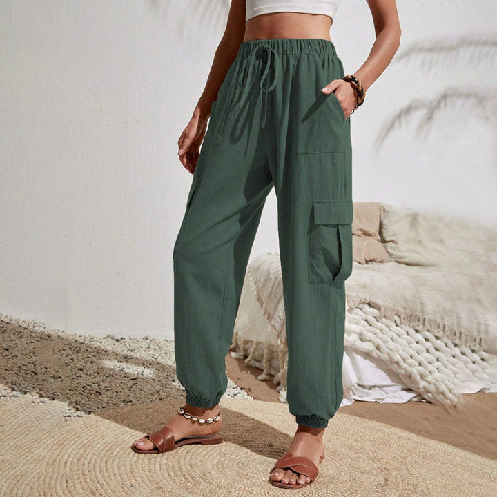 Plain Casual Trousers