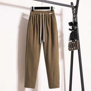 Plain Warm Trousers