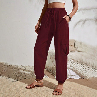 Plain Casual Trousers