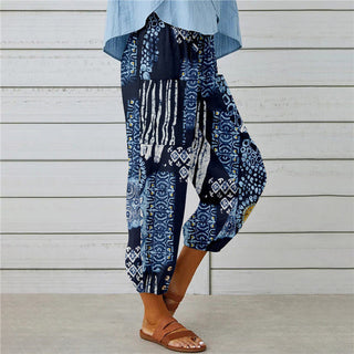 Vintage Print Trousers