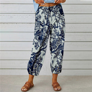Vintage Print Trousers