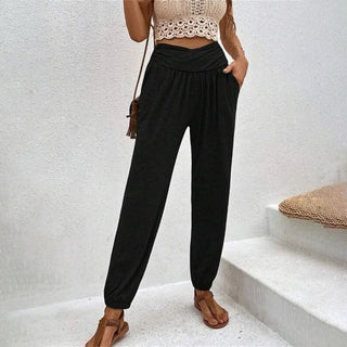 Plain Casual Trousers
