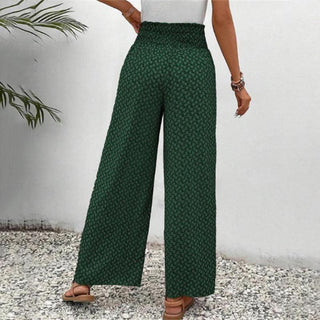 Wide-Leg Casual Trousers