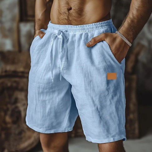 Cazel | Men's Relaxed Linen Shorts