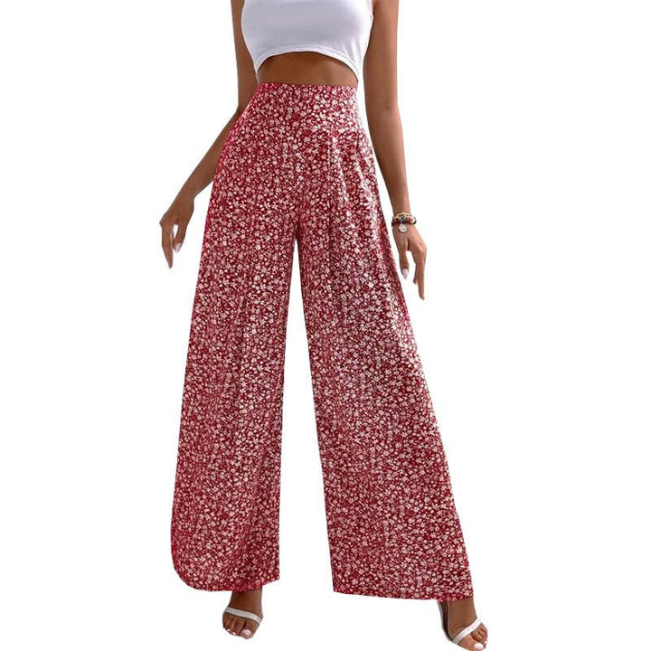 Floral Casual Trousers