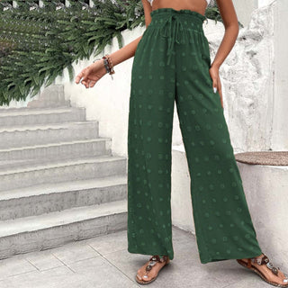 Wide-Leg Casual Trousers