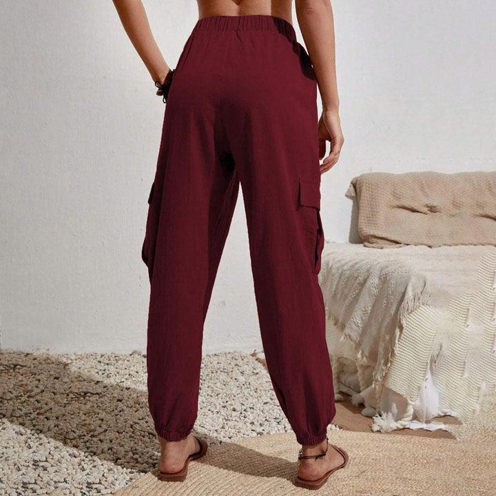 Plain Casual Trousers