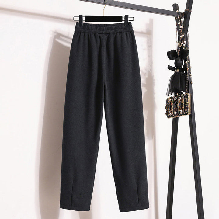 Plain Warm Trousers