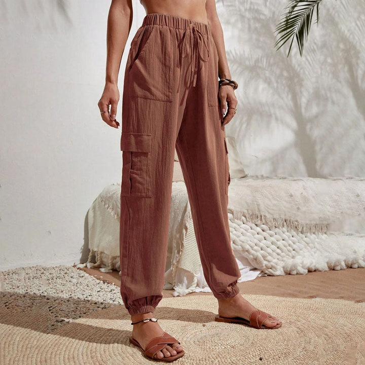 Plain Casual Trousers