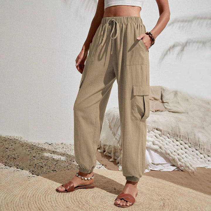 Plain Casual Trousers