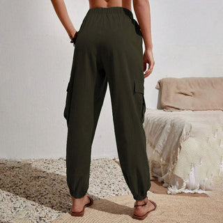 Plain Casual Trousers