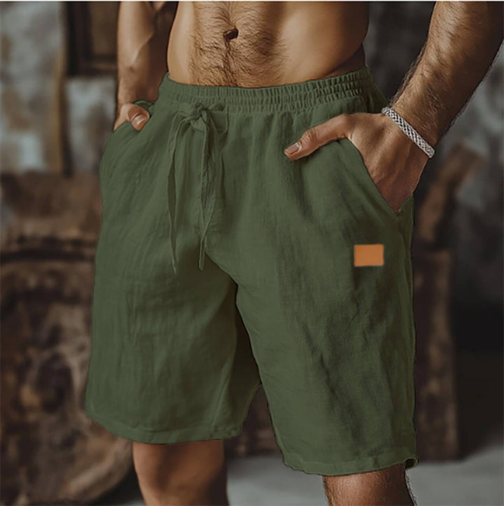 Cazel | Men's Relaxed Linen Shorts