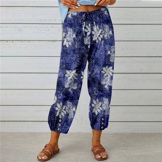 Vintage Print Trousers
