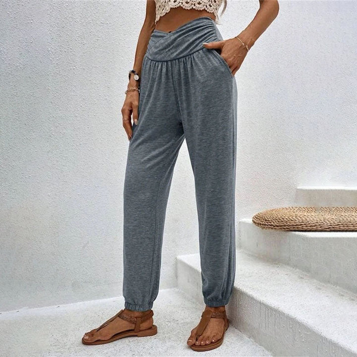 Plain Casual Trousers