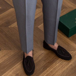 Ashcroft | Ellis Classic High-Waist Trousers with Buckle Closure