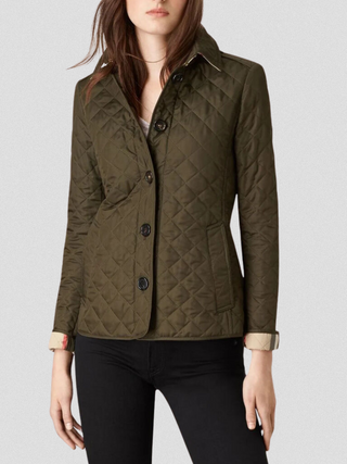Adelia | Diamond-Quilted Jacket