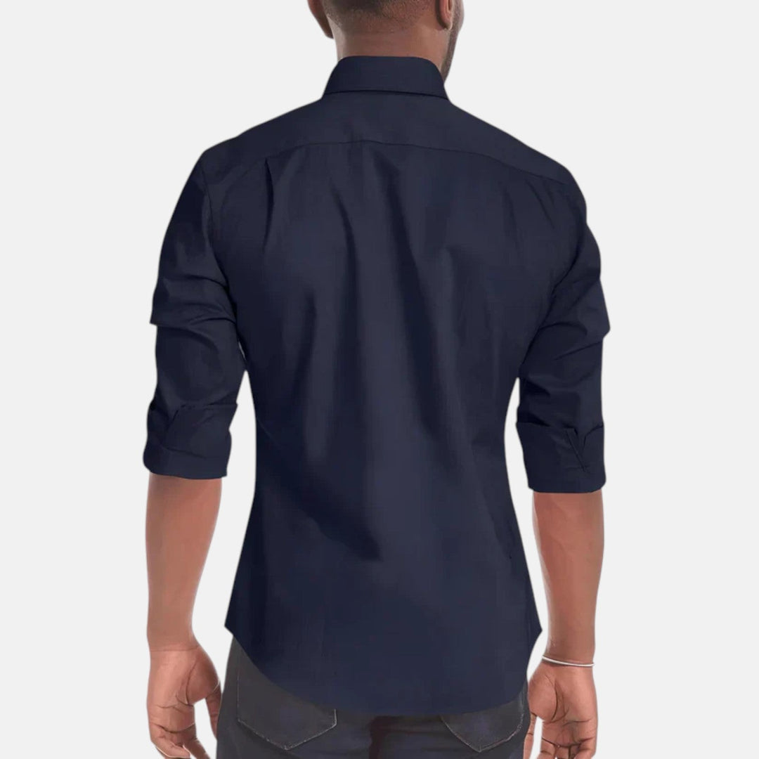 Ashcroft | Rodolfo Zip-Up Shirt