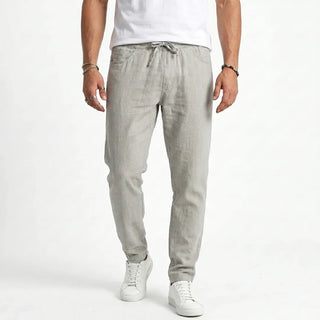Ashcroft | Men's Relaxed Cotton Beach Trousers
