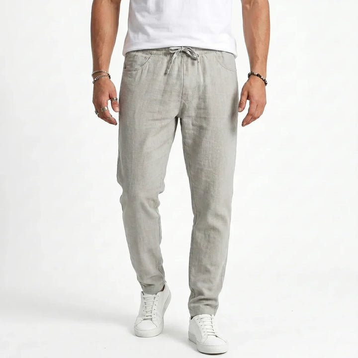 Ashcroft | Men's Relaxed Cotton Beach Trousers