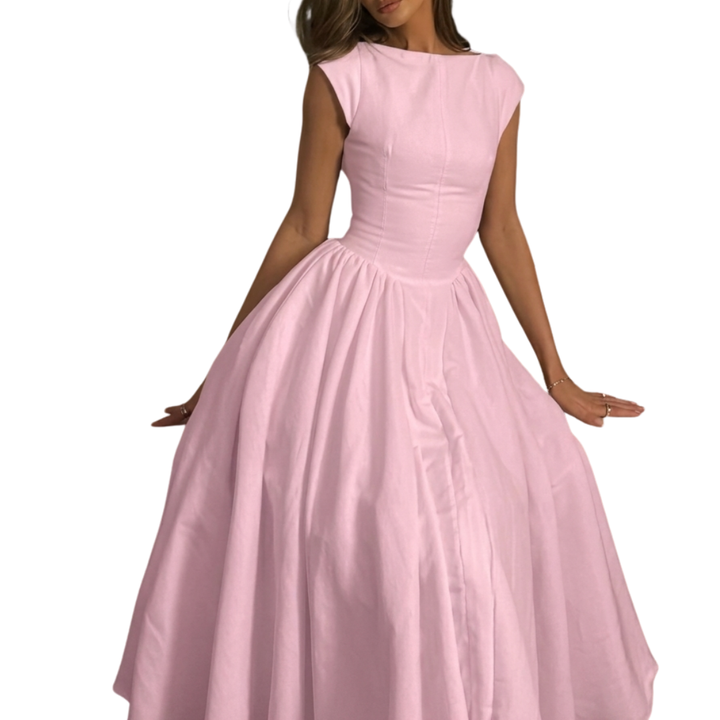 Ashcroft Chic Bardot Backless Maxi Dress – view 3