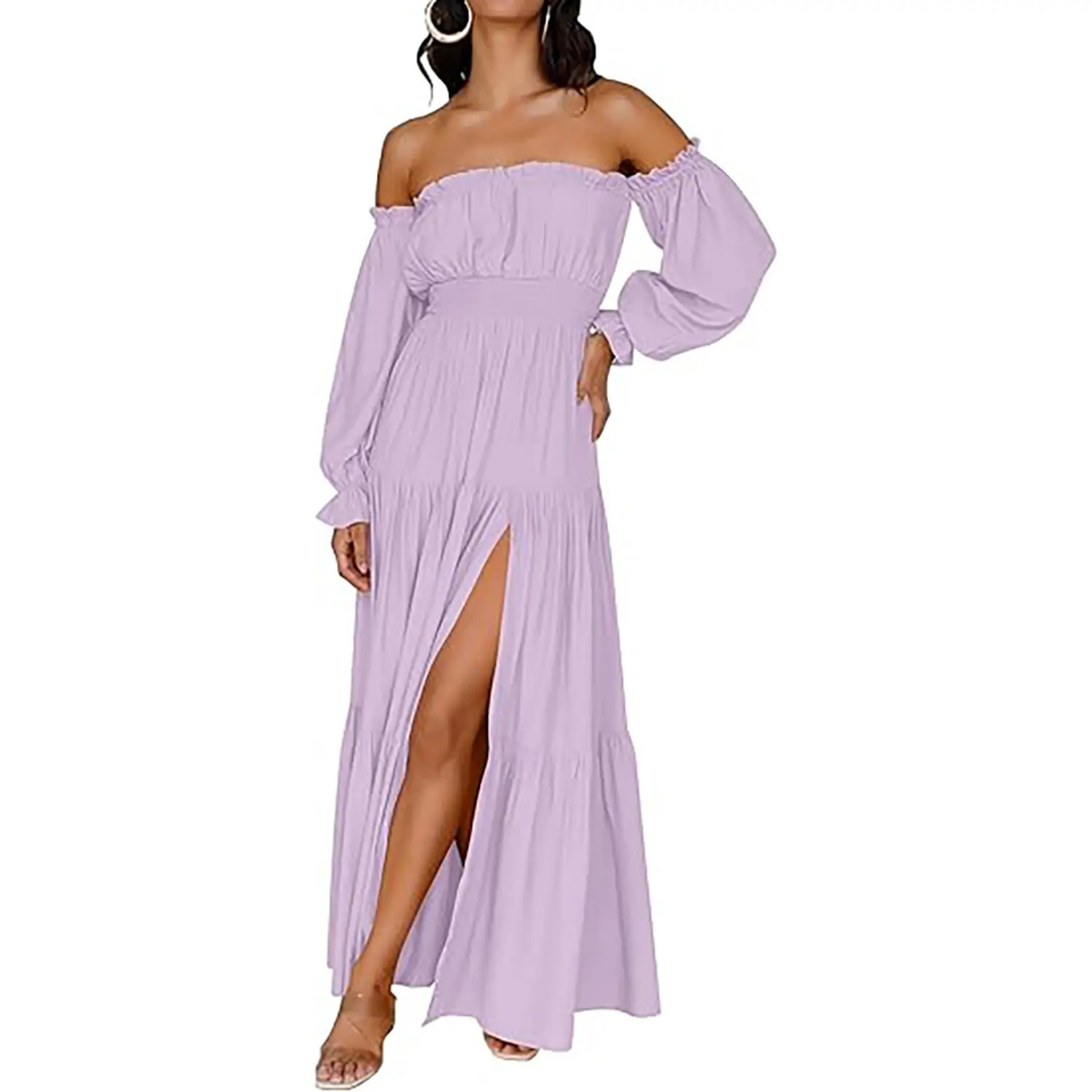 Ashcroft Bohemian Off-Shoulder Layered Maxi – view 5