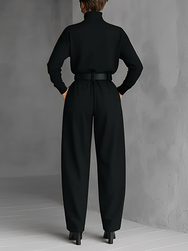 Rinelle | Roll-Neck and Straight Trousers Set