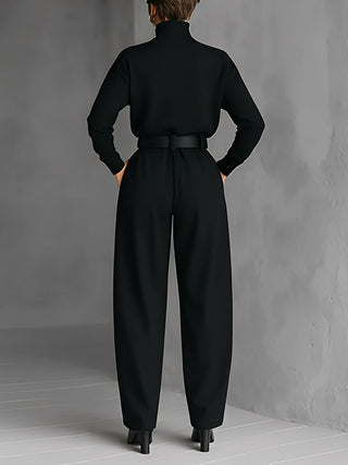 Rinelle | Roll-Neck and Straight Trousers Set