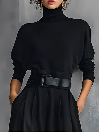 Rinelle | Roll-Neck and Straight Trousers Set