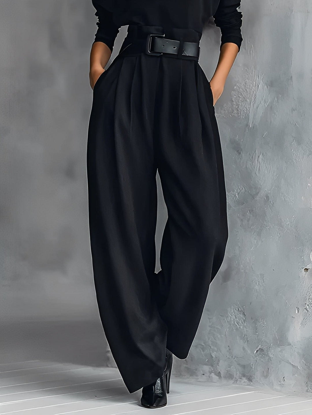 Rinelle | Roll-Neck and Straight Trousers Set