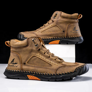 Ashcroft | St. Moritz Leather High-Top Shoes