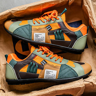 Ashcroft | Retro Colour Block Trainers