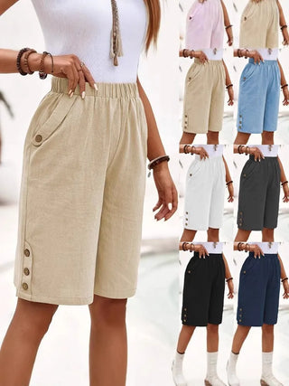Ashcroft | Relaxed Cotton-Linen Trousers