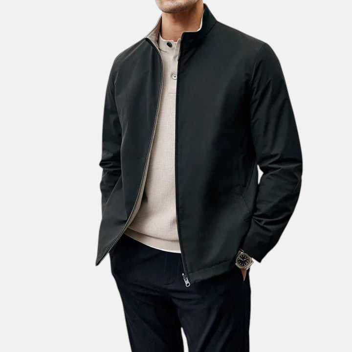 Ashcroft | Marvin Men's Casual Jacket with Stand-Up Collar