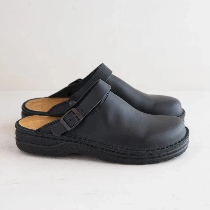 DONACCI Orthopedic Leather Clogs